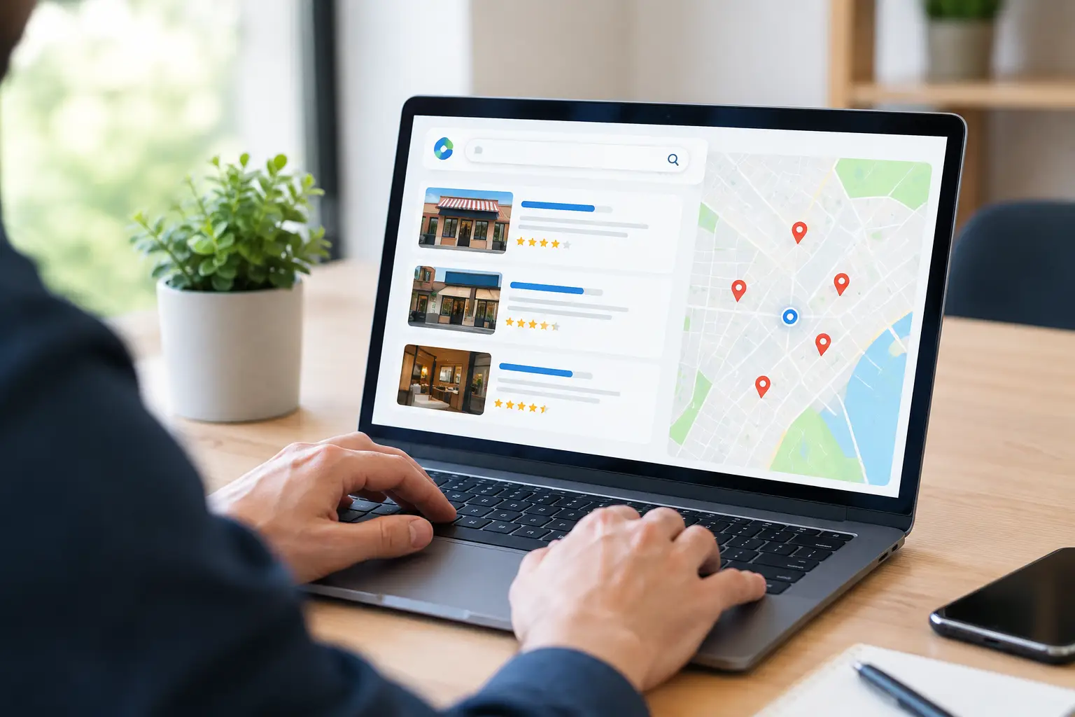 ChatGPT Search Results Example for Local Leads