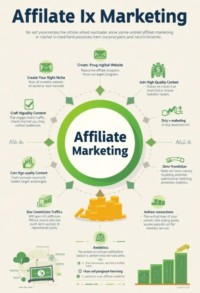 "Affiliate Marketing for Beginners book cover image"